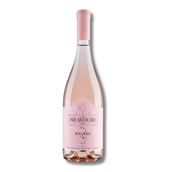 Vin Rose Sec, Bravoure, Malbec, Chateau Cristi, 0.75L