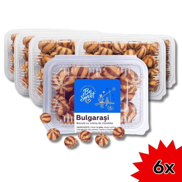 PACHET 6 x BESWEET BISCUITI BULGARASI (PRODUS DE POST) 250G