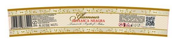 Vin Rosu DemiSec Glamour Feteasca Neagra Suvorov 0.75 L - Image 2