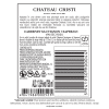 Vin Roșu Sec, Cabernet Sauvignon & Saperavi, Chateau Cristi, 0.75L - Image 2