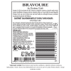 Vin Roșu Sec, Bravoure, Cabernet Sauvignon & Shiraz & Merlot & Rara Neagra, Chateau Cristi, 0.75L - Image 2