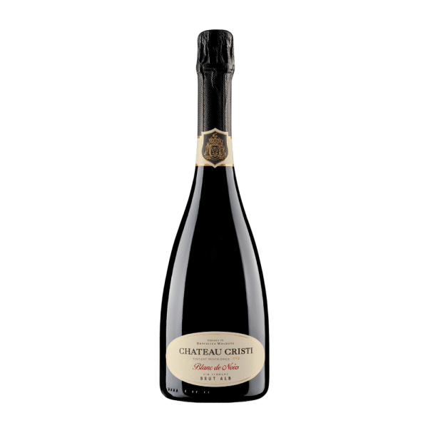 Vin spumant Alb Brut, Pinot Noir Blanc de Noirs, Chateau Cristi, 0,75L