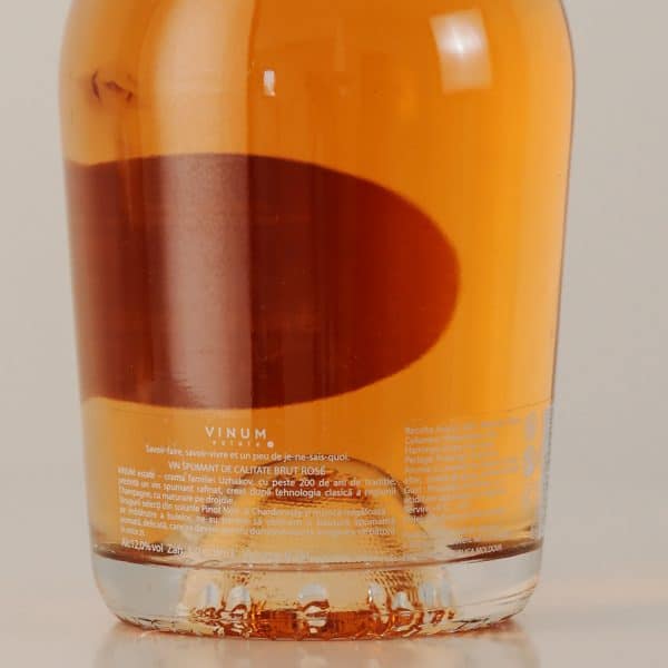 Vin Spumant VINUM estate BRUT Rose 0,75L - Image 2