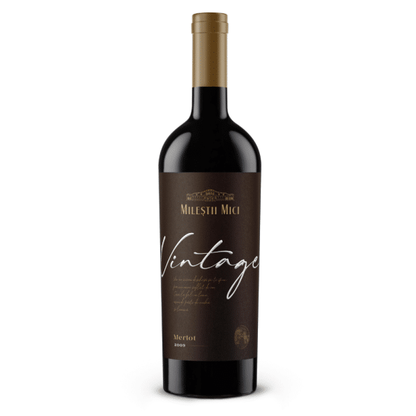 Vin Rosu Sec MILESTII MICI VINTAGE 2009 MERLOT