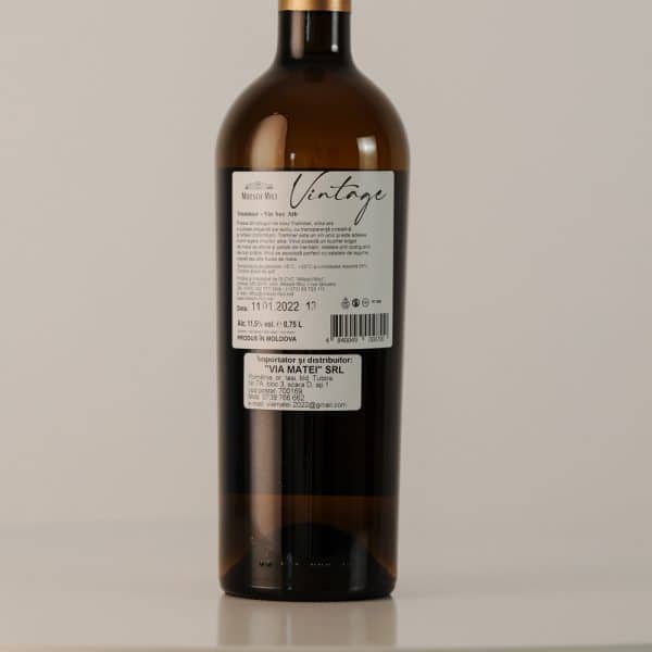 Vin Alb Sec MILESTII MICI VINTAGE 1988 TRAMINER - Image 2