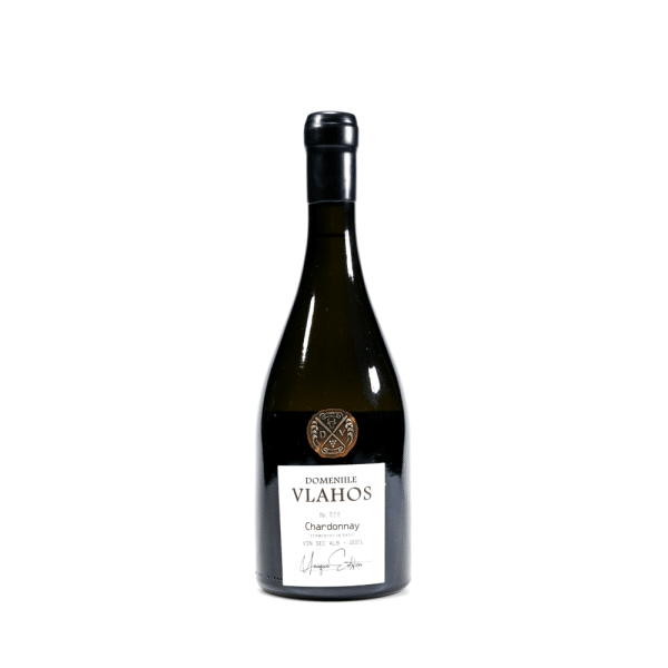 Vin alb sec, Chardonnay. Domeniile Vlahos Podgoria 0.75L