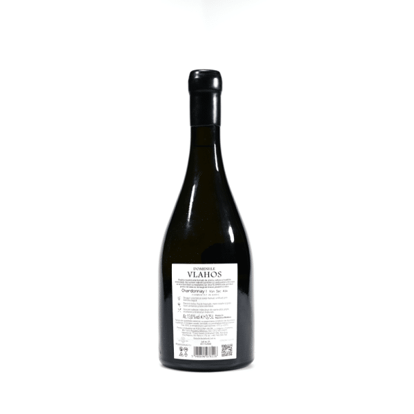 Vin alb sec, Chardonnay. Domeniile Vlahos Podgoria 0.75L - Image 2