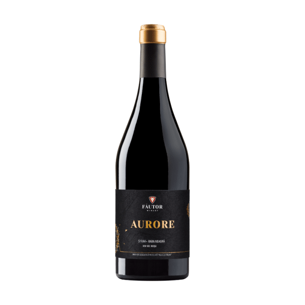 Vin rosu sec, Syrah - Rara Neagra, Aurore, Fautor, 0.75L