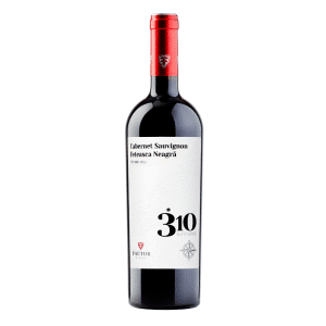 Vin rosu sec, Merlot - Rara Neagra, 310 Altitudine, Fautor, 0.75L