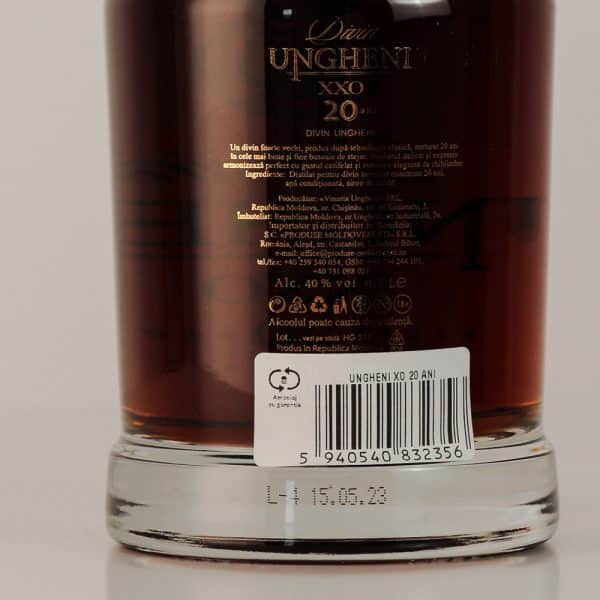 Ungheni XO 20 Ani - Divin 40% 0.7L - Image 2