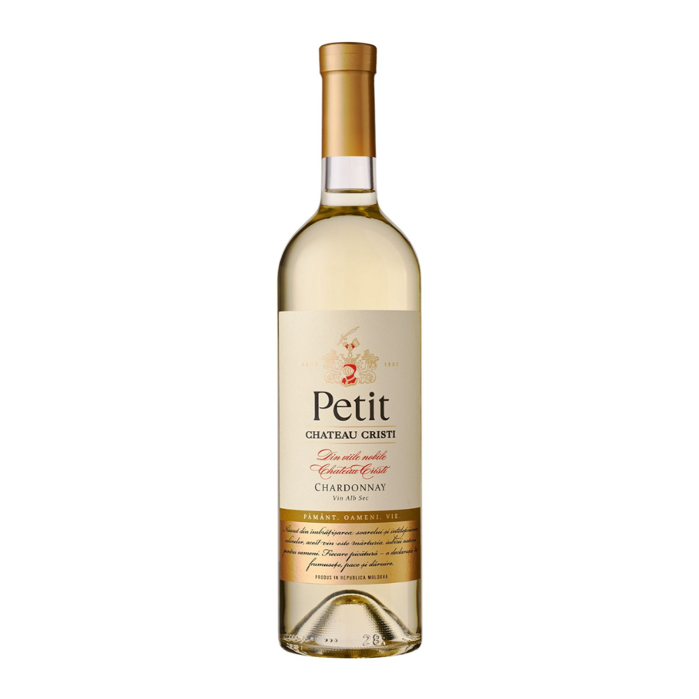 Vin Alb Sec, Petit, Chardonnay, Chateau Cristi, 0.75L