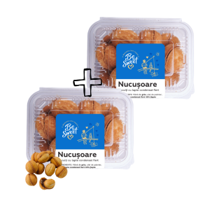 Biscuiți Nucușoare Besweet 300gr 1+1 GRATIS